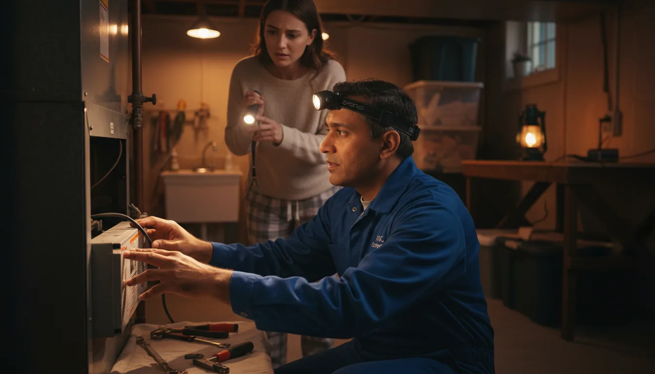 Emergency HVAC Repair in Holmesville, OH near me · HVAC